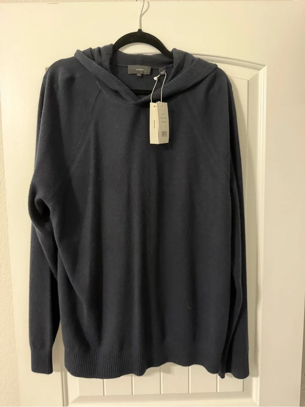 Vince Merino Wool-Cashmere Hoodie NWT
